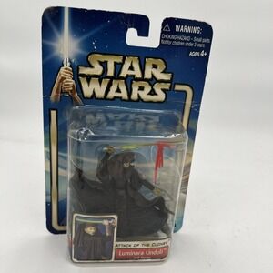 Hasbro Star Wars Attack Of The Clones 26 Luminara Unduli Jedi Master Action...
